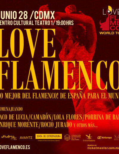 Love Flamenco World Tour Ciudad de México CDMX
